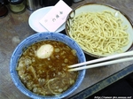 つけめん(撮る前に思わず箸を入れてしまった。。。)